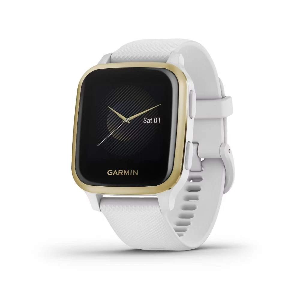 New! Garmin Venu SQ Smartwatch GPS Fitness Running Smart Watch 010-02427-01 Gold